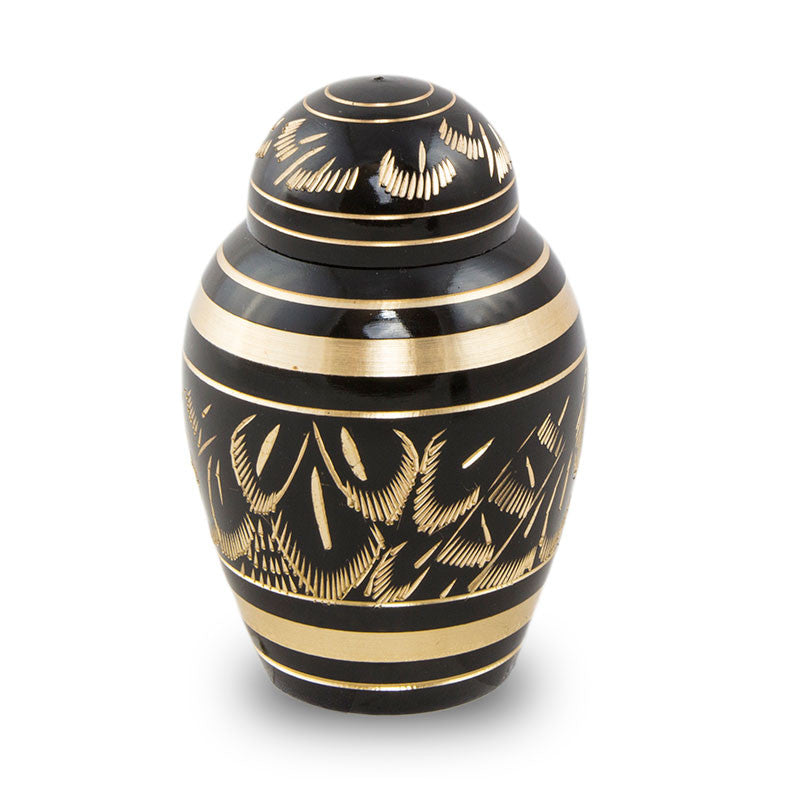 Radiance Brass Cremation Urn Keepsake