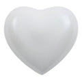 Arielle Heart Cremation Urn - White