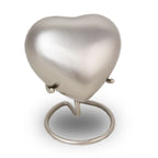 Pewter Cremation Keepsake Heart