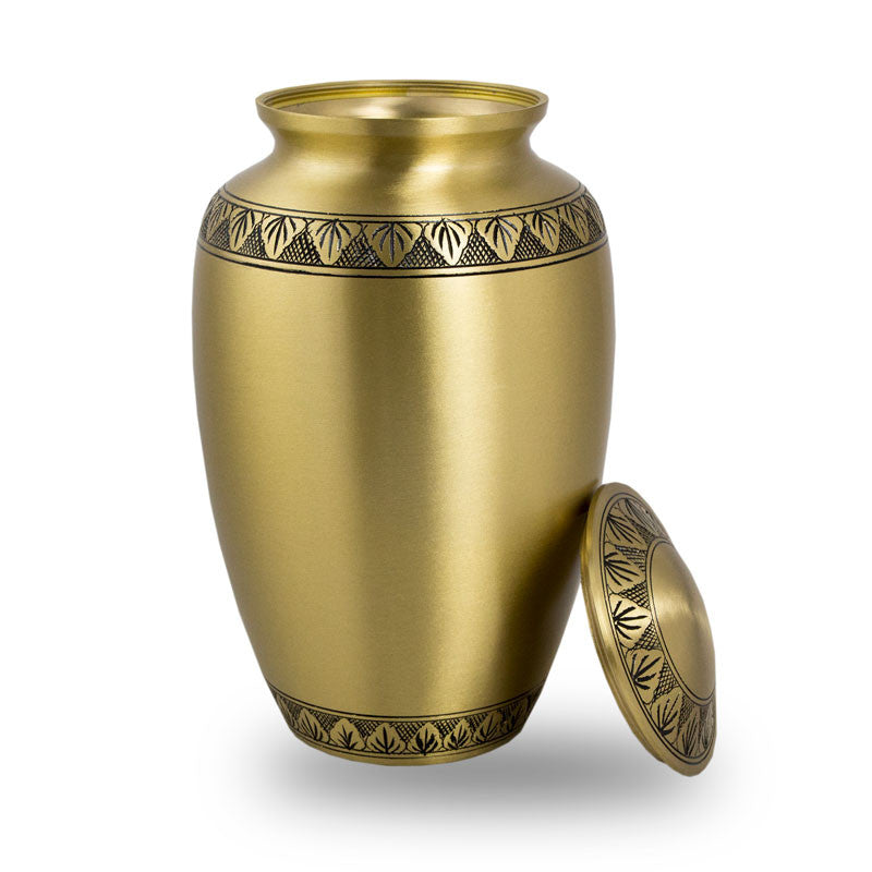 2814l large cremation urn for ashes opened