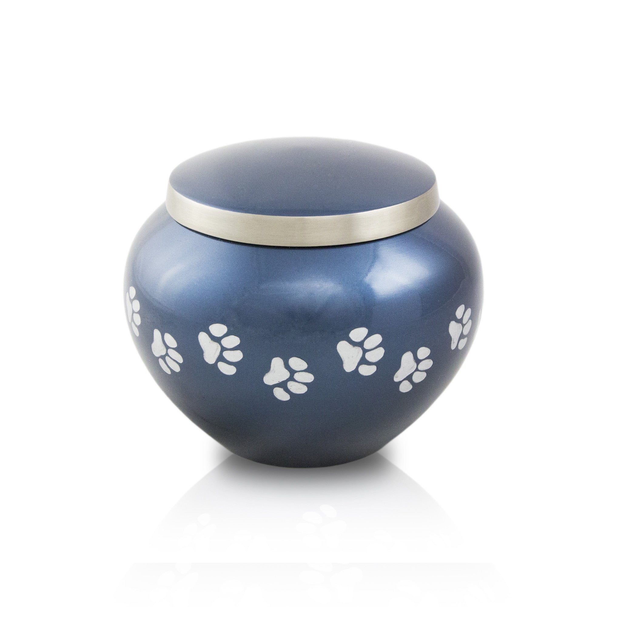 Extra Small Odyssey Pet cremation Urn - Midnight Blue