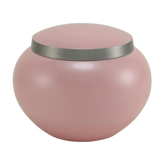 Pink odyssey medium pet cremation urn