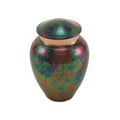 Raku keepsake cremation urn