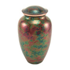 Raku cremation urn large