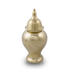 Shiny Brass Pet cremation Urn - Small