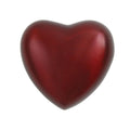 Crimson cremation urn keepsake heart