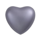 Lineas starlight blue gray periwinkle cremation urn keepsake heart