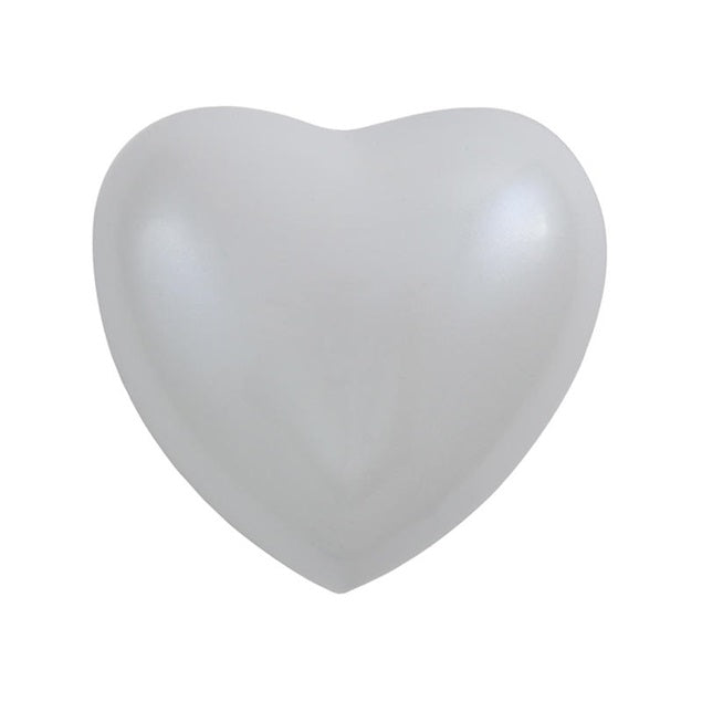 Trinity pearl cremation urn heart