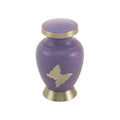 Aria butterfly purple keepsake cremation urn