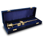 5270 bronze cremation urn rose stem in box