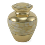 Mother of Pearl Cremation Urn - Small