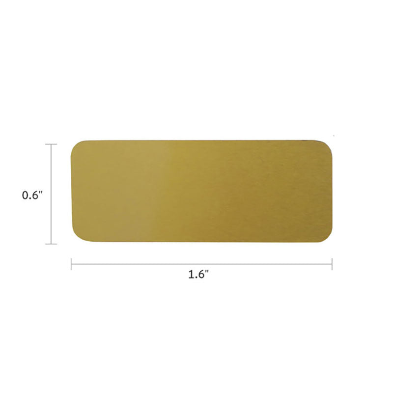 6505 Metal Plate Small Bronze Finish2