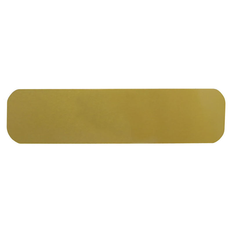 6507 Metal Plate large Bronze Finish