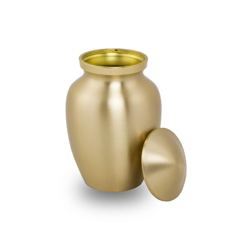 Classic Brass Pet Urn - Extra Small