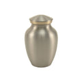 Handsome pewter cremation urn 40