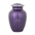 Luxurious Violet Pet cremation Urn - Extra Small