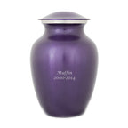Luxurious Violet Pet cremation Urn - Extra Small
