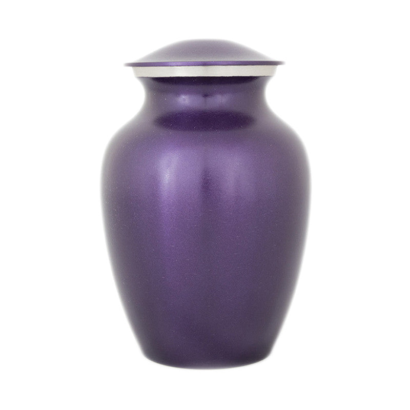 Luxurious Violet Pet cremation Urns - Small