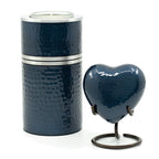 Blue Legacy Candle Keepsake plus Heart
