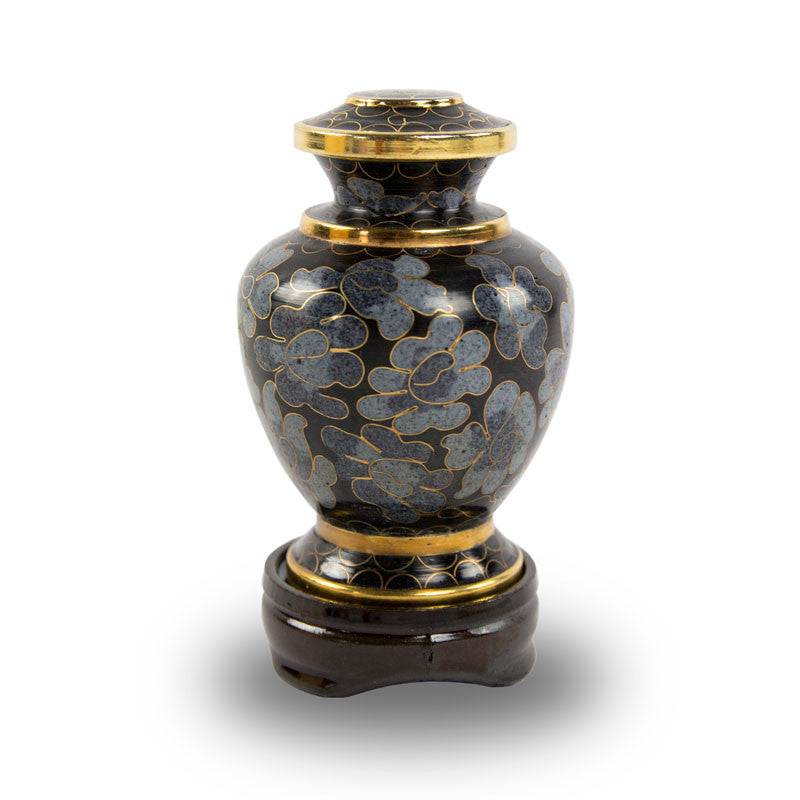 Essence Slate Cremation urn Keepsake cloisonne