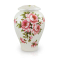Rose Bouquet Ceramic Cremation Urn - Large