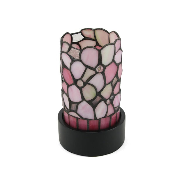Pink memorial lamp keepsake