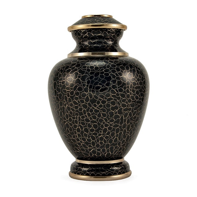 Onyx Cloisonné Cremation Urn Large