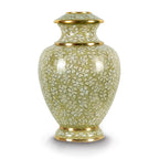 Opal cloisonne cremation urn large