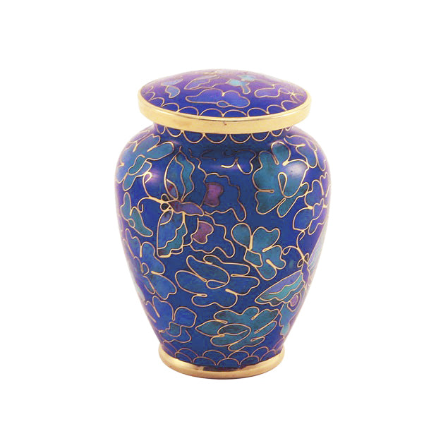 Nouveau butterfly keepsake cremation urn