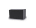 Adoration Cremation Urn Box 25 cubic inch - Graphite