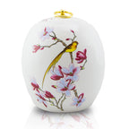 Golden Bird Ceramic cremation Urn - Adult