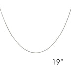 Pewter chain 19 inch