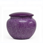 Purple Midnight  Sky Alloy Urn - 50 cubic inch capacity Cremation Urn