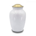 Ice white cremation urn 125