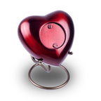 crimson heart cremation keepsake back 502h