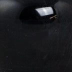 mc 208 black marble cremation urn for ashes detail close up