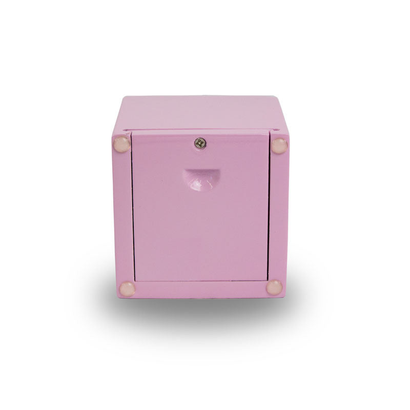 pink teddy bear infant cremation urn bottom