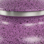 two tone lilac cremation urn detail af081915 af61 4489 bb9a a6cbc93c4737